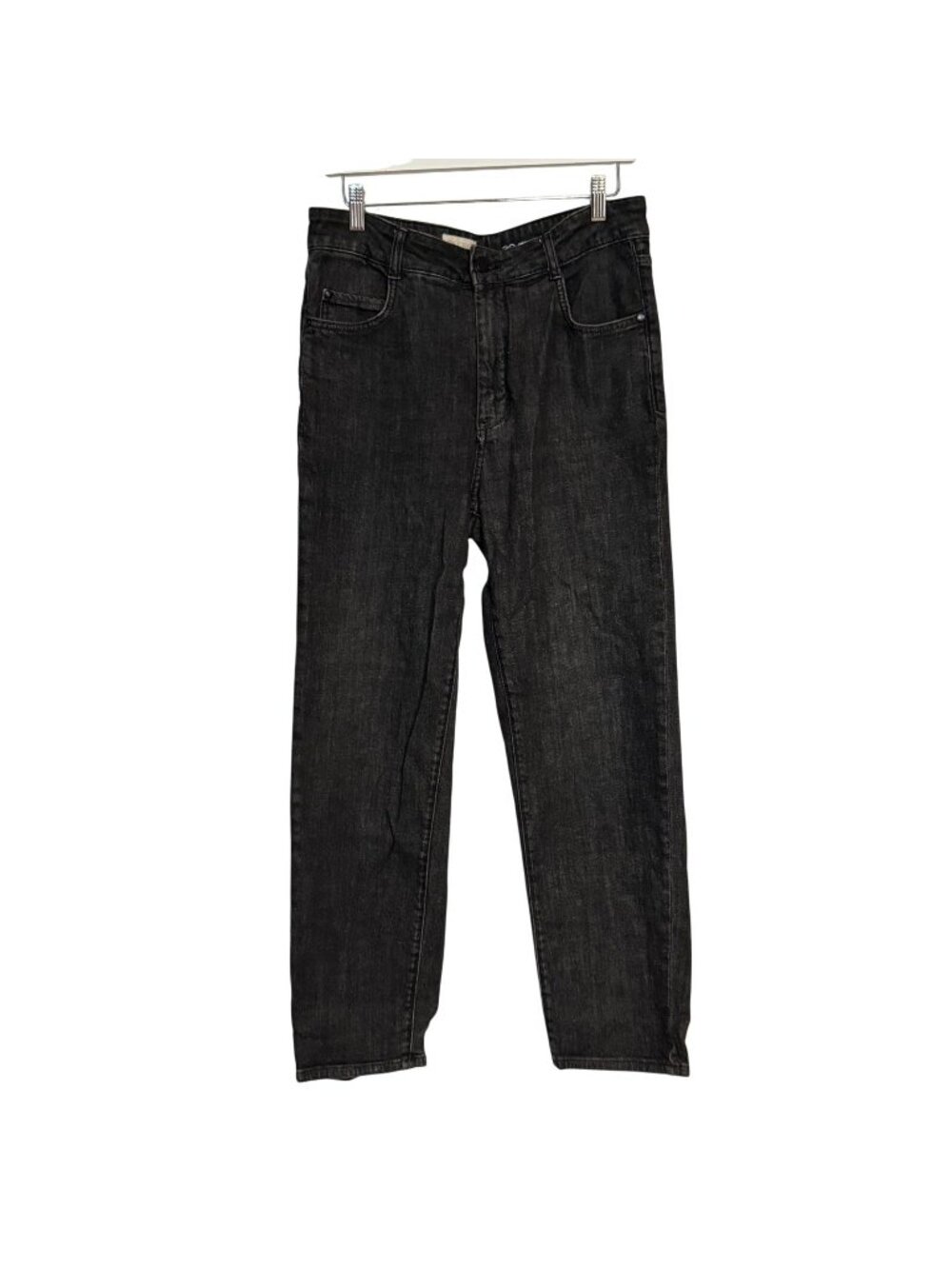 Pilcro Women’s Black High Rise Slim Straight Leg Jeans - 30